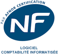 Logo NF logiciel comptabilité informatisée